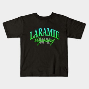 City Pride: Laramie, Wyoming Kids T-Shirt